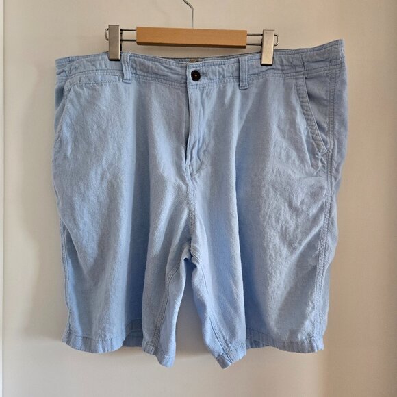 Lucky Brand Men’s Linen-Blend Shorts - Picture 1 of 5